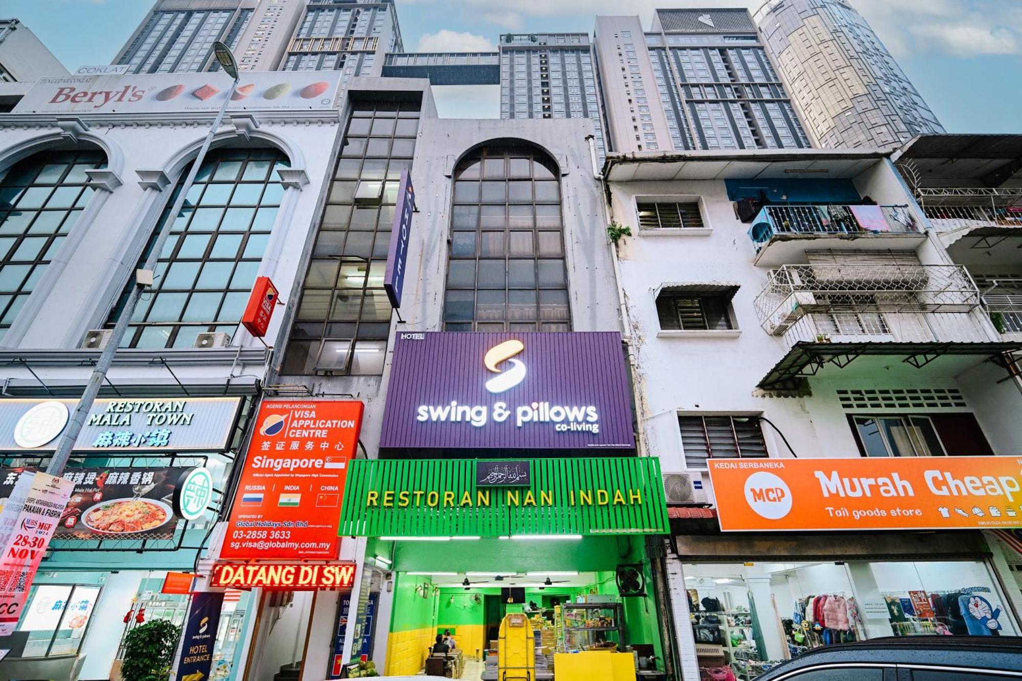 Swing & Pillows - Jalan Imbi Kuala Lumpur Kültér fotó